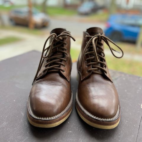 Monroe Unlisted Model in Horween Natural Chromexcel