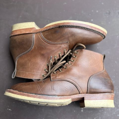 Monroe Unlisted Model in Horween Natural Chromexcel