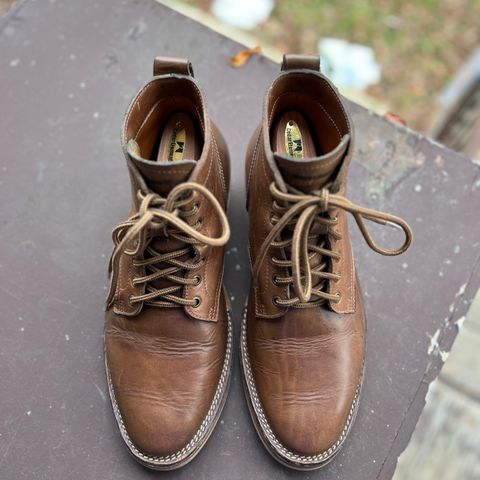 Monroe Unlisted Model in Horween Natural Chromexcel