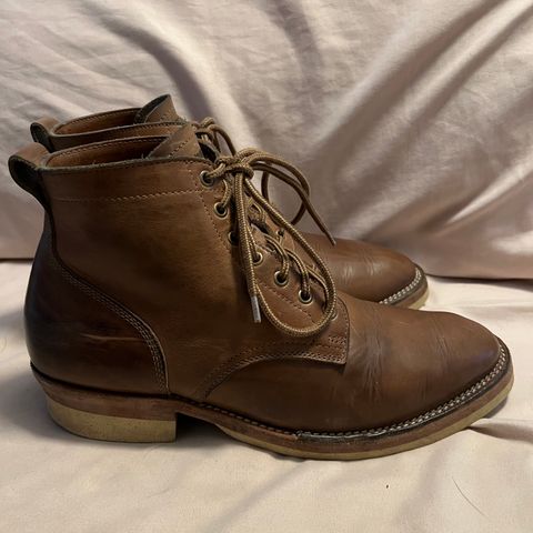Monroe Unlisted Model in Horween Natural Chromexcel