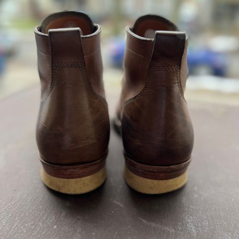 Monroe Unlisted Model in Horween Natural Chromexcel