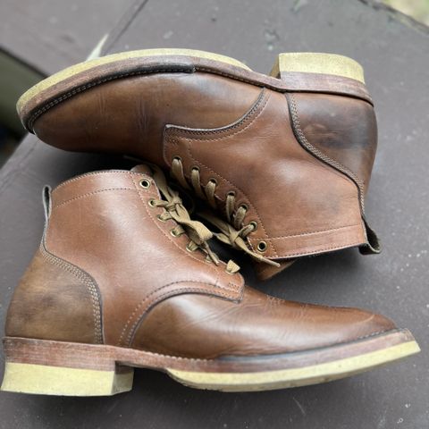 Monroe Unlisted Model in Horween Natural Chromexcel