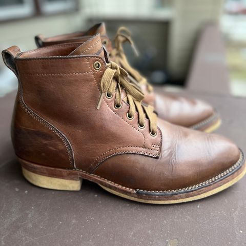 Monroe Unlisted Model in Horween Natural Chromexcel