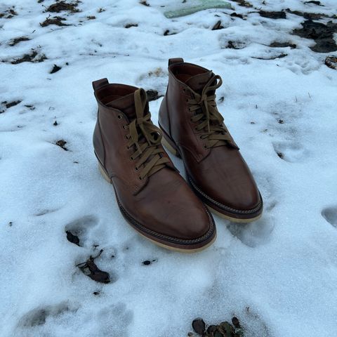 Monroe Unlisted Model in Horween Natural Chromexcel