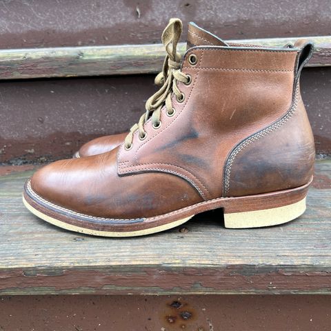 Monroe Unlisted Model in Horween Natural Chromexcel