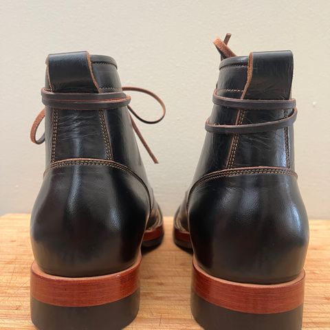Jakkrabbits Field Boots in Shinki Black Teacore Horsebutt