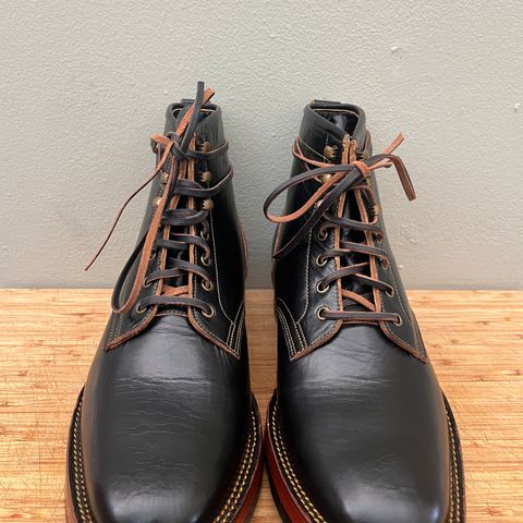 Jakkrabbits Field Boots in Shinki Black Teacore Horsebutt