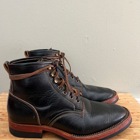 Jakkrabbits Field Boots in Shinki Black Teacore Horsebutt