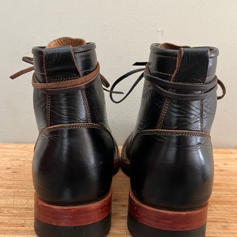 Jakkrabbits Field Boots in Shinki Black Teacore Horsebutt