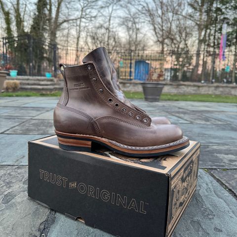 White's 350 Cutter in Horween Natural Chromexcel