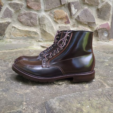 Allen Edmonds Freeport in Horween Dark Cognac Shell Cordovan