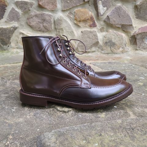 Allen Edmonds Freeport in Horween Dark Cognac Shell Cordovan