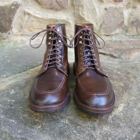 Allen Edmonds Freeport in Horween Dark Cognac Shell Cordovan