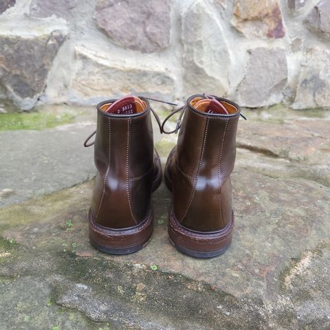 Allen Edmonds Freeport in Horween Dark Cognac Shell Cordovan