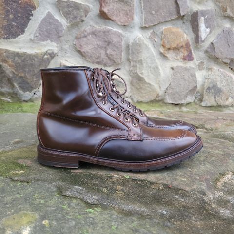 Allen Edmonds Freeport in Horween Dark Cognac Shell Cordovan