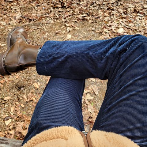 Allen Edmonds Freeport in Horween Dark Cognac Shell Cordovan
