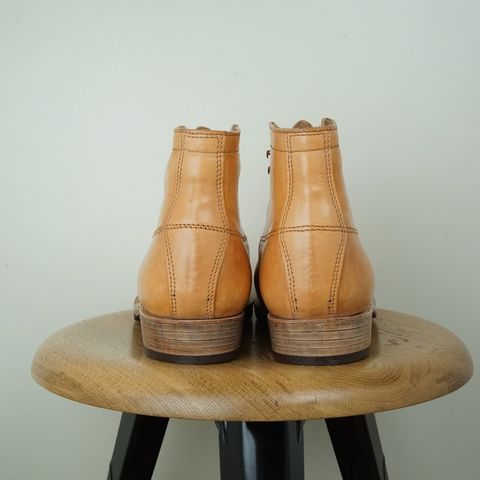 DIY Service Boot Model Stacy in Conceria Walpier Natural Buttero