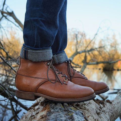 DIY Service Boot Model Stacy in Conceria Walpier Natural Buttero