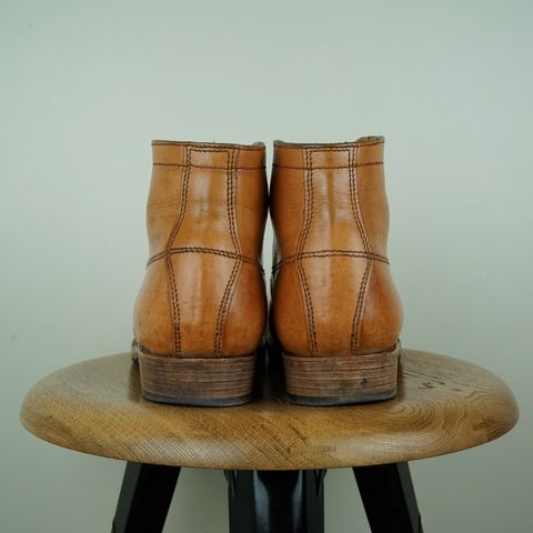 DIY Service Boot Model Stacy in Conceria Walpier Natural Buttero