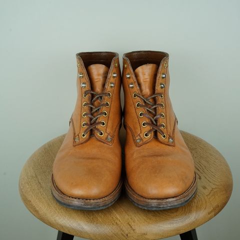 DIY Service Boot Model Stacy in Conceria Walpier Natural Buttero