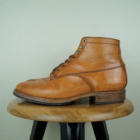 DIY Service Boot Model Stacy in Conceria Walpier Natural Buttero