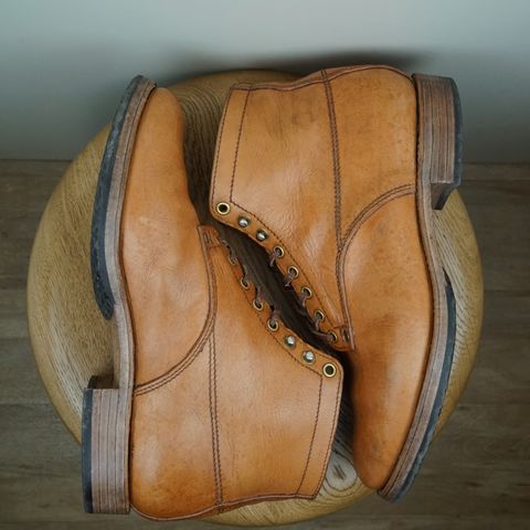 DIY Service Boot Model Stacy in Conceria Walpier Natural Buttero