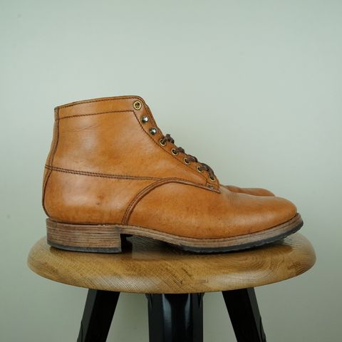 DIY Service Boot Model Stacy in Conceria Walpier Natural Buttero