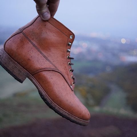 DIY Service Boot Model Stacy in Conceria Walpier Natural Buttero