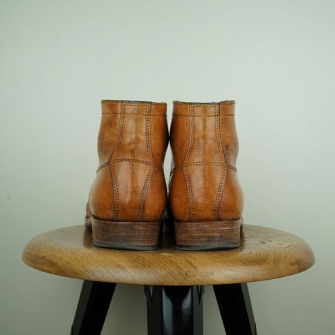 DIY Service Boot Model Stacy in Conceria Walpier Natural Buttero