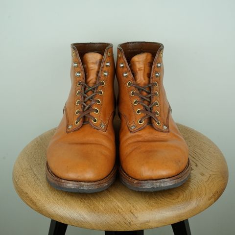 DIY Service Boot Model Stacy in Conceria Walpier Natural Buttero