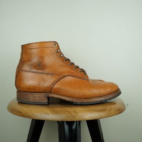 DIY Service Boot Model Stacy in Conceria Walpier Natural Buttero