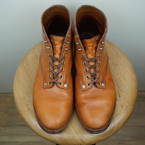 DIY Service Boot Model Stacy in Conceria Walpier Natural Buttero