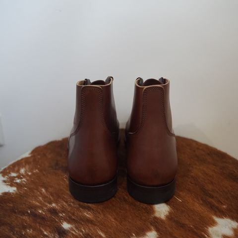 SKOOB M-43 Service Shoes in Brown Italian Horsebutt