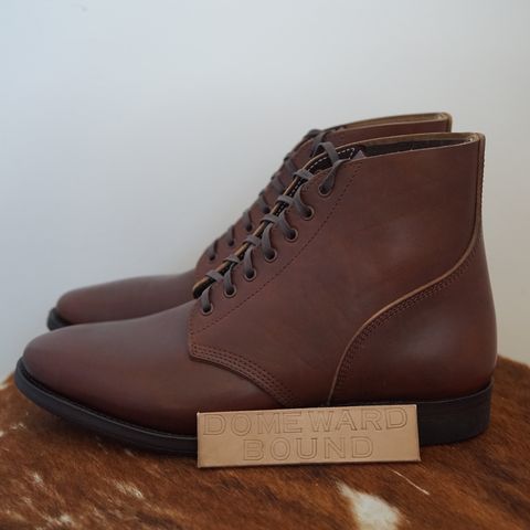 SKOOB M-43 Service Shoes in Brown Italian Horsebutt