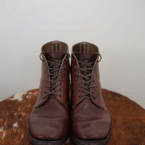 SKOOB M-43 Service Shoes in Brown Italian Horsebutt