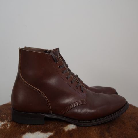 SKOOB M-43 Service Shoes in Brown Italian Horsebutt