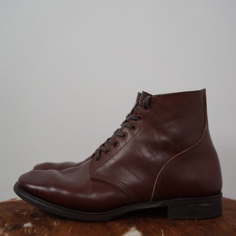 SKOOB M-43 Service Shoes in Brown Italian Horsebutt