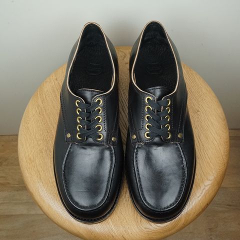 DIY Derby Shoe Model Laura in Corium Horsebutt Teacore Black