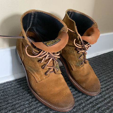 Role Club Boondockers in Rich Brown Roughout
