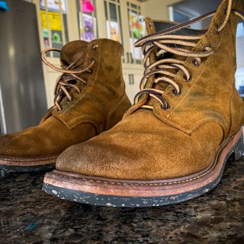 Role Club Boondockers in Rich Brown Roughout