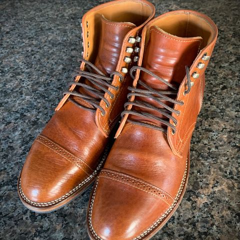 View photo of Viberg Service Boot BCT in Shinki Color 4 Horsebutt