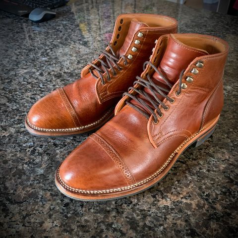 View photo of Viberg Service Boot BCT in Shinki Color 4 Horsebutt