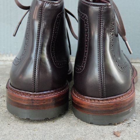 Alden Wingtip Boot in Horween Color 8 Shell Cordovan