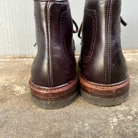 Alden Wingtip Boot in Horween Color 8 Shell Cordovan