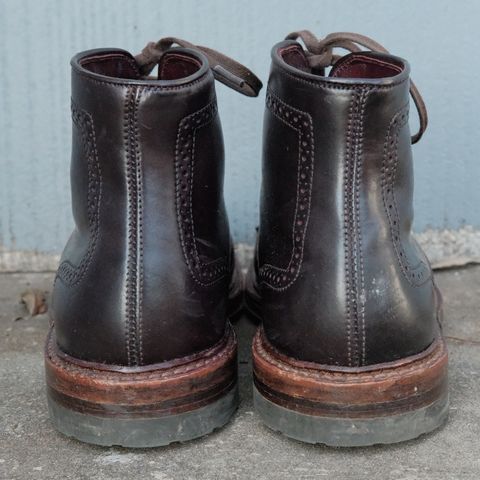 Alden Wingtip Boot in Horween Color 8 Shell Cordovan