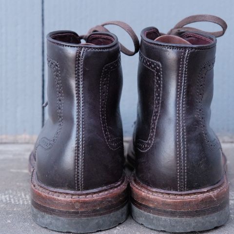Alden Wingtip Boot in Horween Color 8 Shell Cordovan