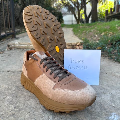Viberg Sneaker in Horween Natural Chromexcel