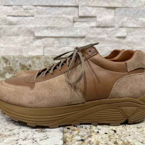 Viberg Sneaker in Horween Natural Chromexcel