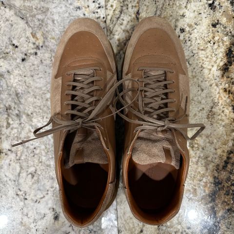 Viberg Sneaker in Horween Natural Chromexcel