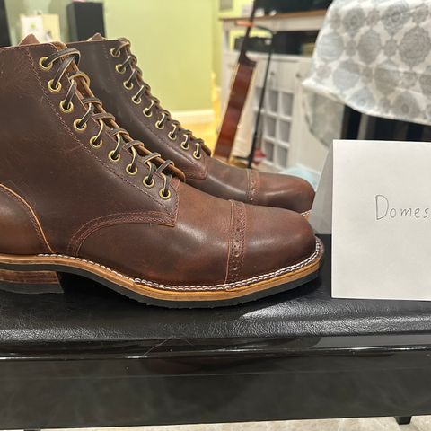 DIY Derby Boot in Horween Color 8 Cypress